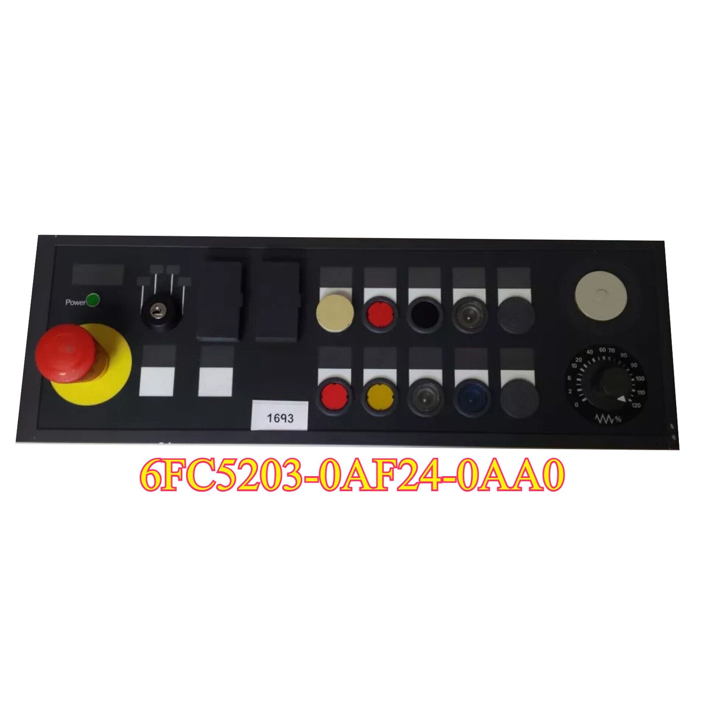 Siemens 6FC5203-0AF24-0AA0 SINUMERIK Operator Panel, industrial automation control panel