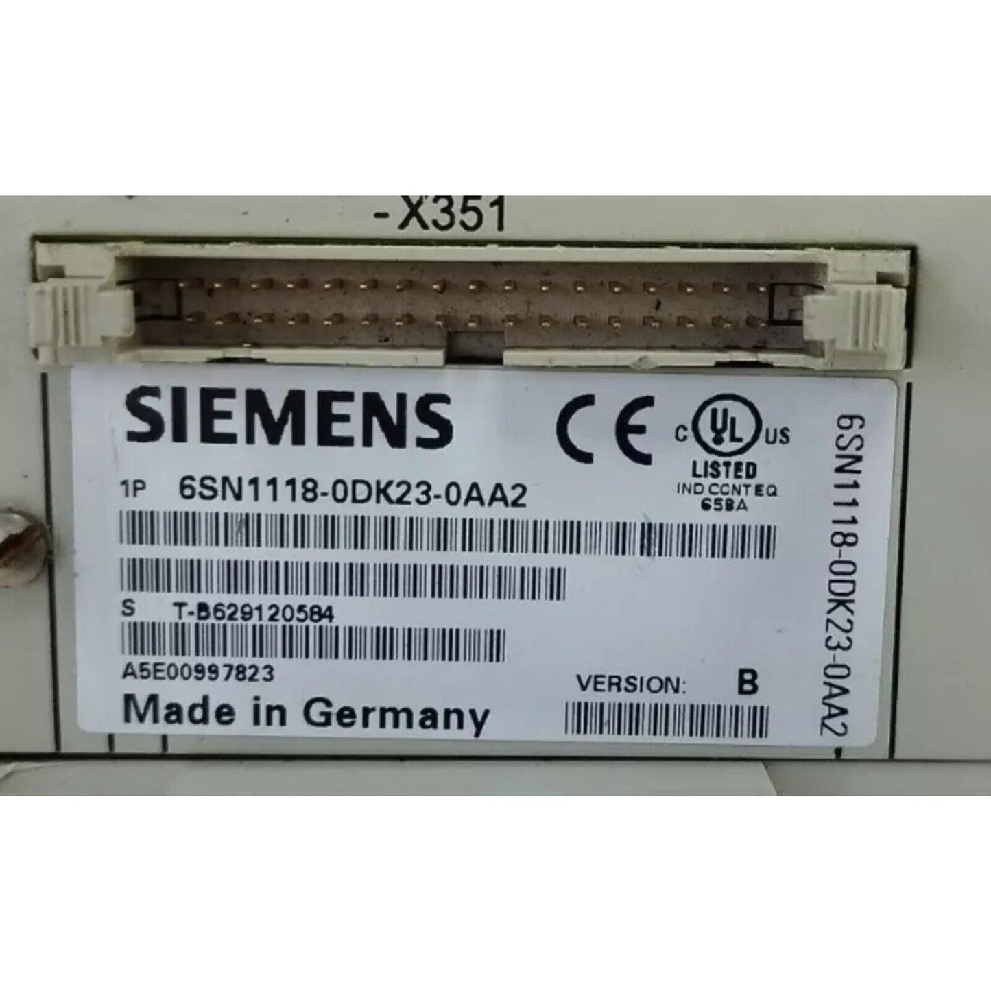 HMI Device | Siemens | 6SN1118-0DK23-0AA2 6SN1 118-0DK23-0AA2 SIMODRIVE 611 DIGITAL CONTROL