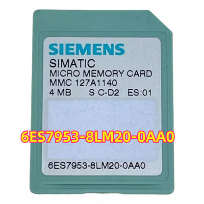 Siemens SIMATIC Micro Memory Card 6ES7953-8LM20-0AA0, 4 MB, for S7-1500 PLC systems