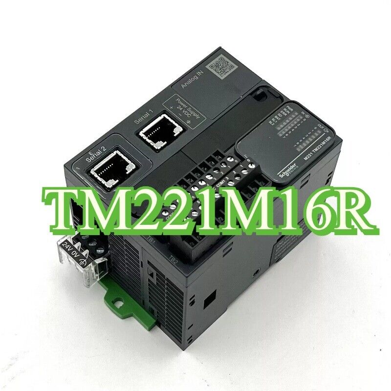 Schneider Electric TM221M16R PLC Module - Industrial Automation Component