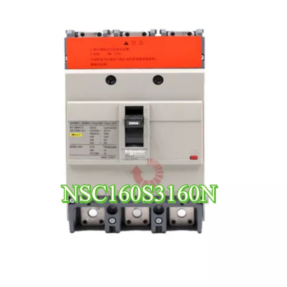 Schneider NSC160S3160N Molded Case Circuit Breaker, 200A, industrial electrical component
