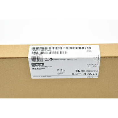 Siemens S7-1500 Analog Output Module 6ES7532-5NB00-0AB0, industrial automation part.
