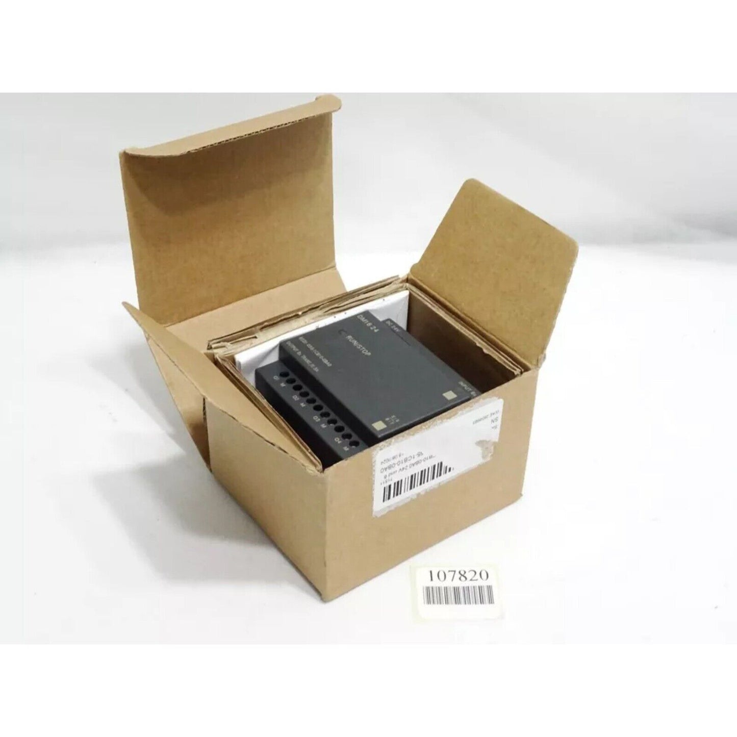 Siemens DM16 24 Expansion Module in packaging, part of SINAMICS G120 series, industrial automation.