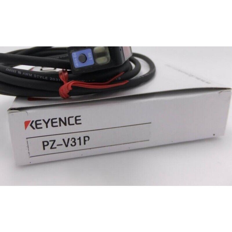 Keyence PZ-V31P Fiber Optic Sensor with Cable, industrial automation part, new in box