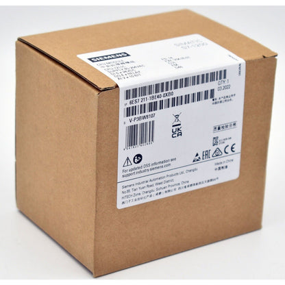 Siemens SIMATIC S7-1200 CPU 1211C (6ES7211-1BE40-0XB0) in box, industrial automation part, PROFINET