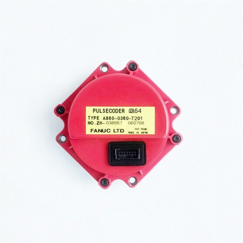 FANUC A860-0360-T201 Pulse Coder AA64 for motor encoder, red industrial automation part