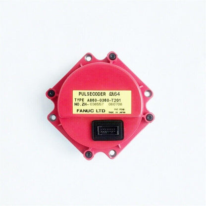 FANUC A860-0360-T201 Pulse Coder AA64 for motor encoder, red industrial automation part