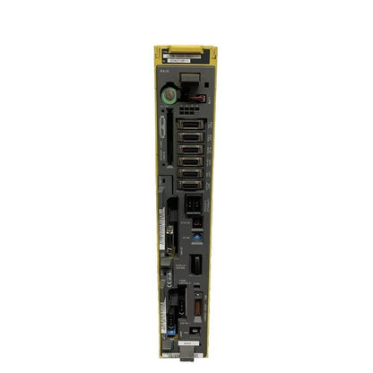 FANUC A02B-0266-B501 Series 18i-MA Control Unit. Industrial automation control unit with multiple ports and connectors.