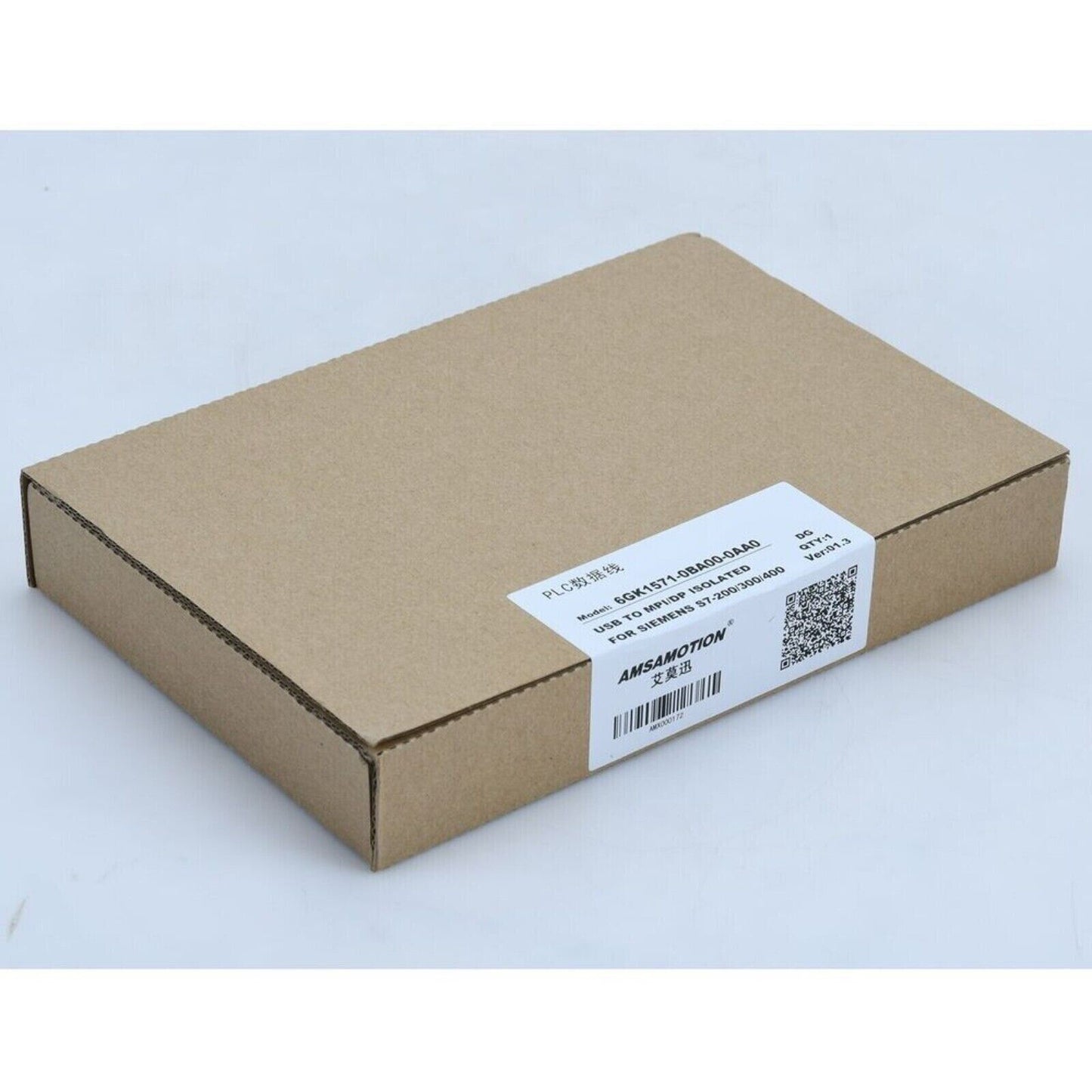 Siemens 6GK1571-0BA00-0AA0 USB to MPI/DP Isolated PLC data cable in cardboard box