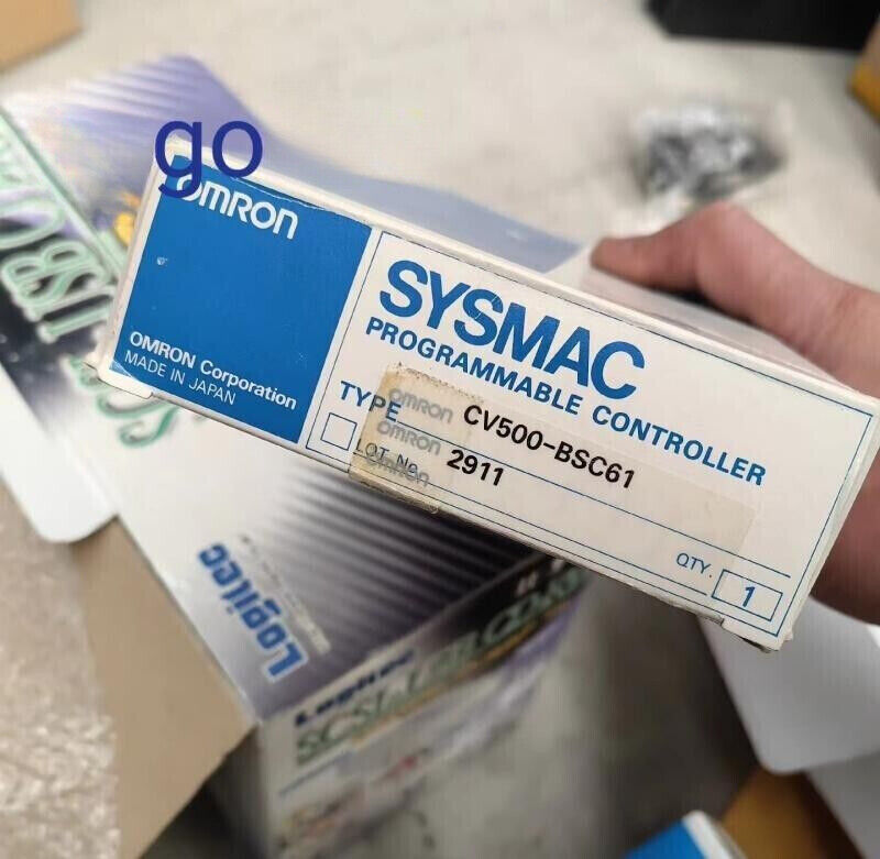 OMRON SYSMAC Programmable Controller CV500-BSC61, new PLC temperature module.