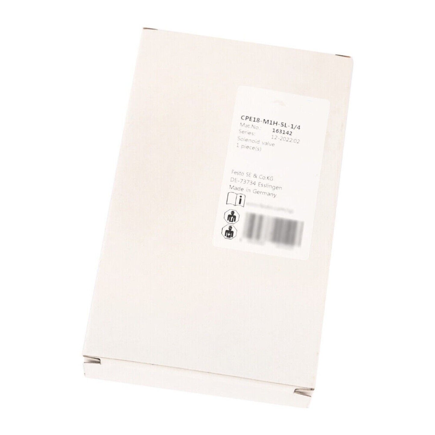 Festo CPE18-M1H-5L-1/4 Solenoid Valve Box, White packaging, industrial automation parts