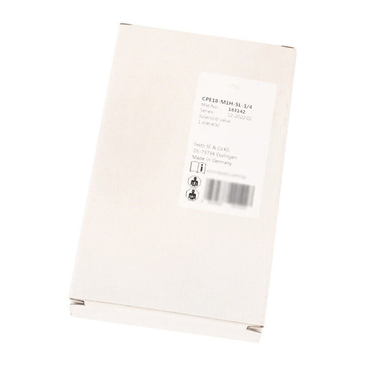 Festo CPE18-M1H-5L-1/4 Solenoid Valve Box, White packaging, industrial automation parts