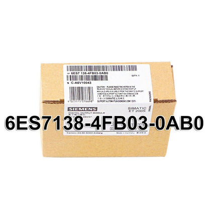 Industrial Communication | Siemens | 6ES7 138-4FB03-0AB0 6ES7138-4FB03-0AB0 DP ELECTRON MODULE FOR ET200S