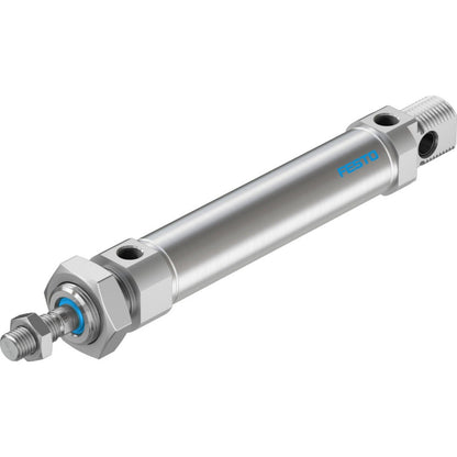 Festo DSNU-25-80-P-A pneumatic cylinder, industrial automation part, stainless steel