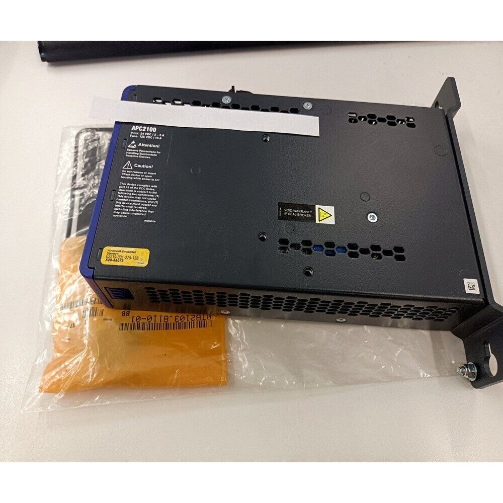 B&R 5V5001000000Z0-001 APC2100 Control System, new, black and blue details