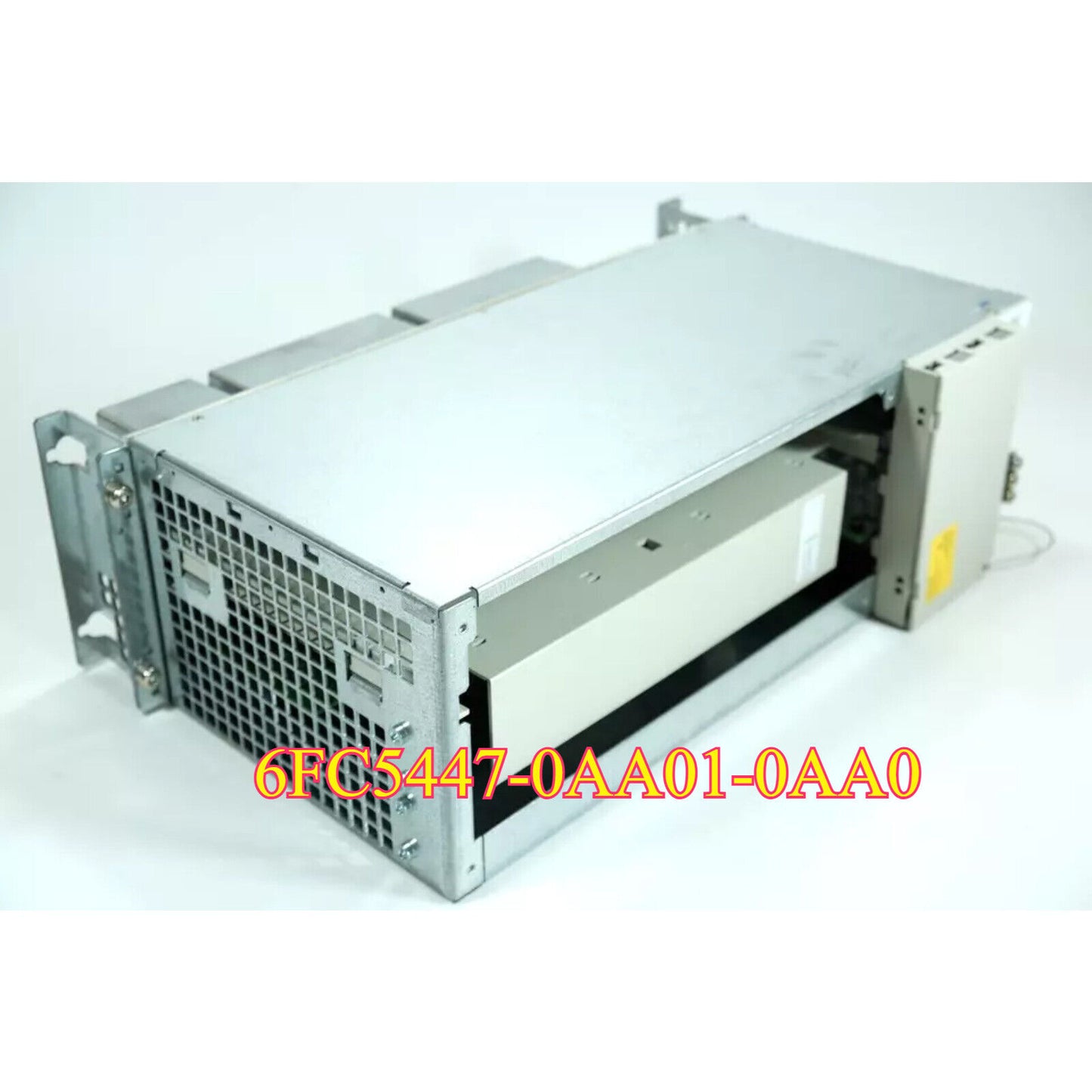 Siemens SINUMERIK 810D810DE enclosure with model number 6FC5447-0AA01-0AA0, industrial automation part.