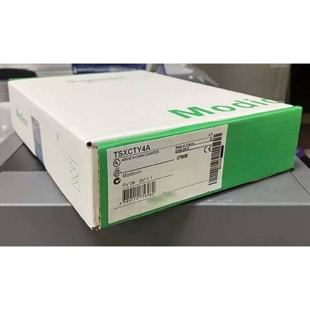 Schneider Electric TSXCTY4A PLC Counter Module in box, Made in France, 40kHz 4-Channel Counter