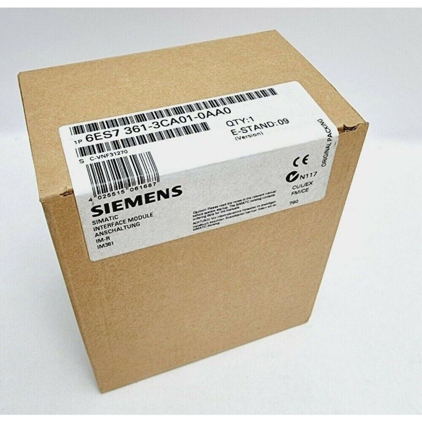 PLC | Siemens | 6ES7361-3CA01-0AA0 6ES7 361-3CA01-0AA0 S7-300 Interface Modules