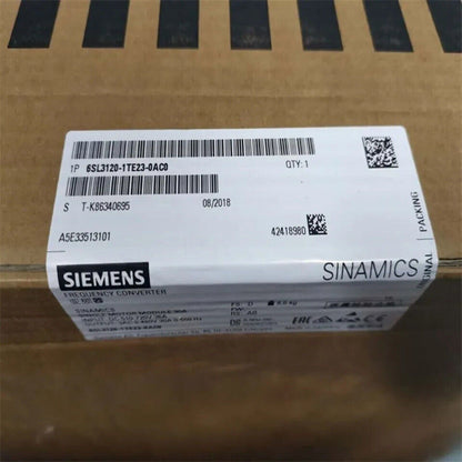 Siemens SINAMICS S120 6SL3120-1TE23-0AC0 Motor Module Boxed, industrial automation part