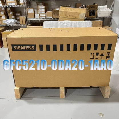 Siemens 6FC5210-0DA20-1AA0 SINUMERIK industrial automation component in shipping box.