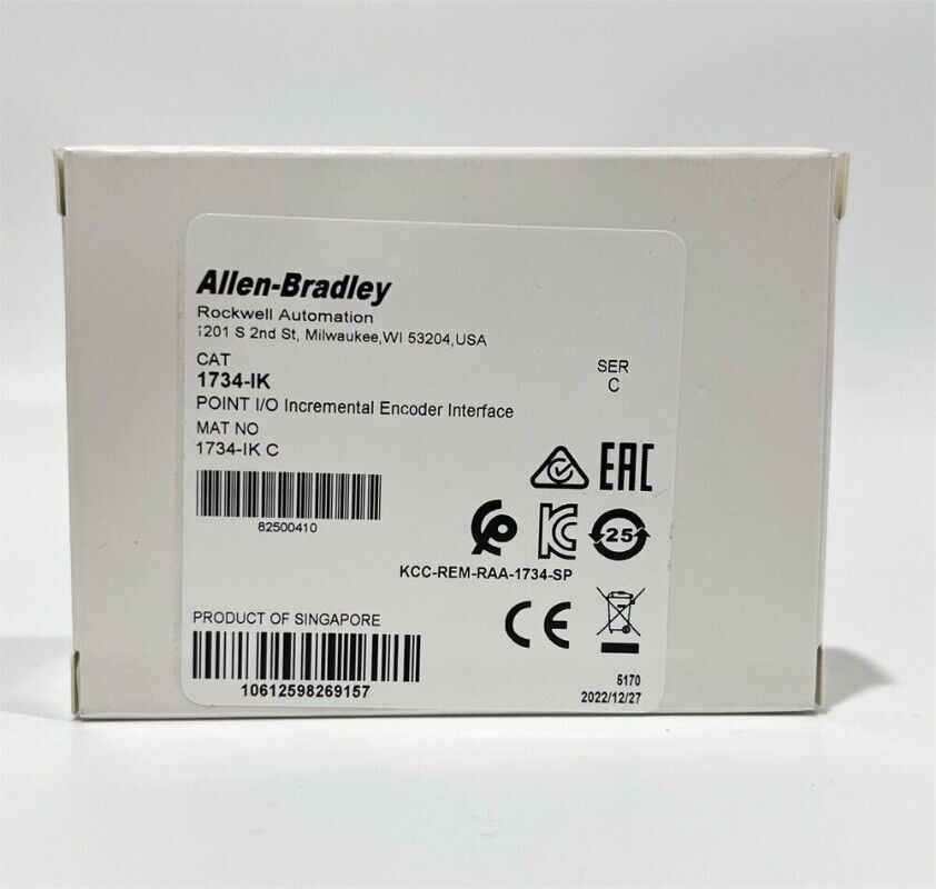 NEW AB 1734-IK Allen Bradley 1734-IK POINT Incremental Encoder Module ! AB