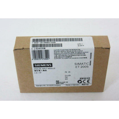Siemens SIMATIC ET 200S Analog Input Module in original packaging, industrial automation part