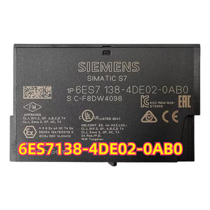 Siemens SIMATIC S7 PLC module 6ES7 138-4DE02-0AB0, industrial automation part
