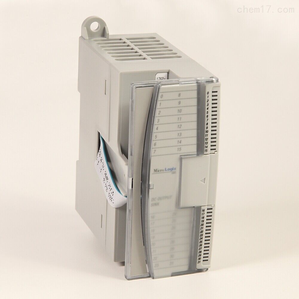 Allen-Bradley 1762-OB8 Flex 8 Point Digital Output Module, Micro Logix Series, gray