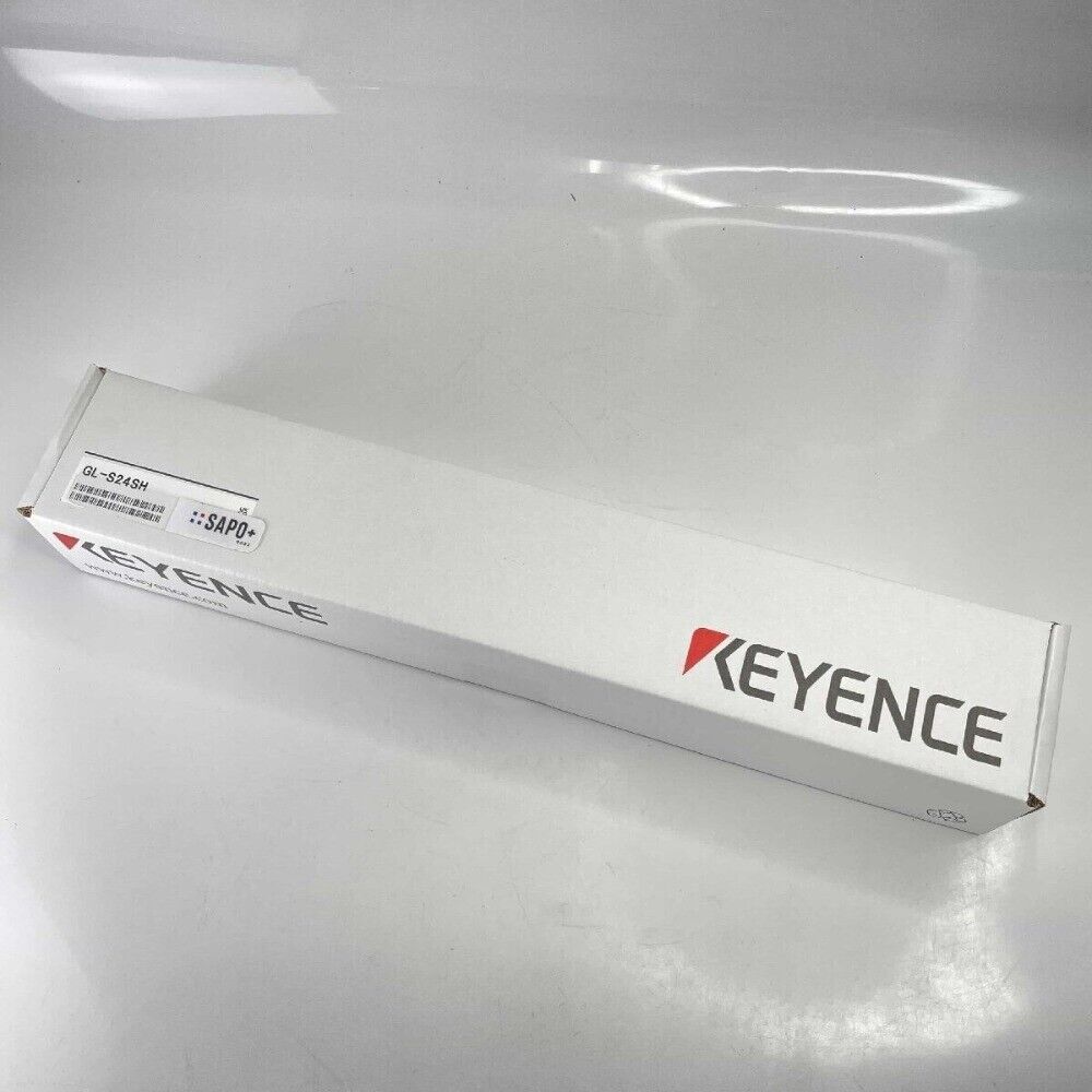 Keyence GL-S24SH safety light curtain box, slim industrial automation sensor