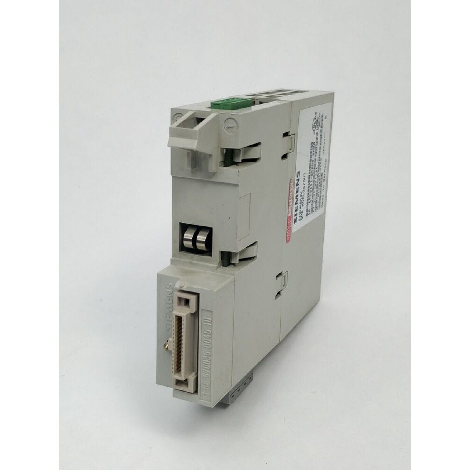 Siemens 6FC5111-0CA05-0AA0 SINUMERIK DMP Analog/Out PLC module, industrial automation part.