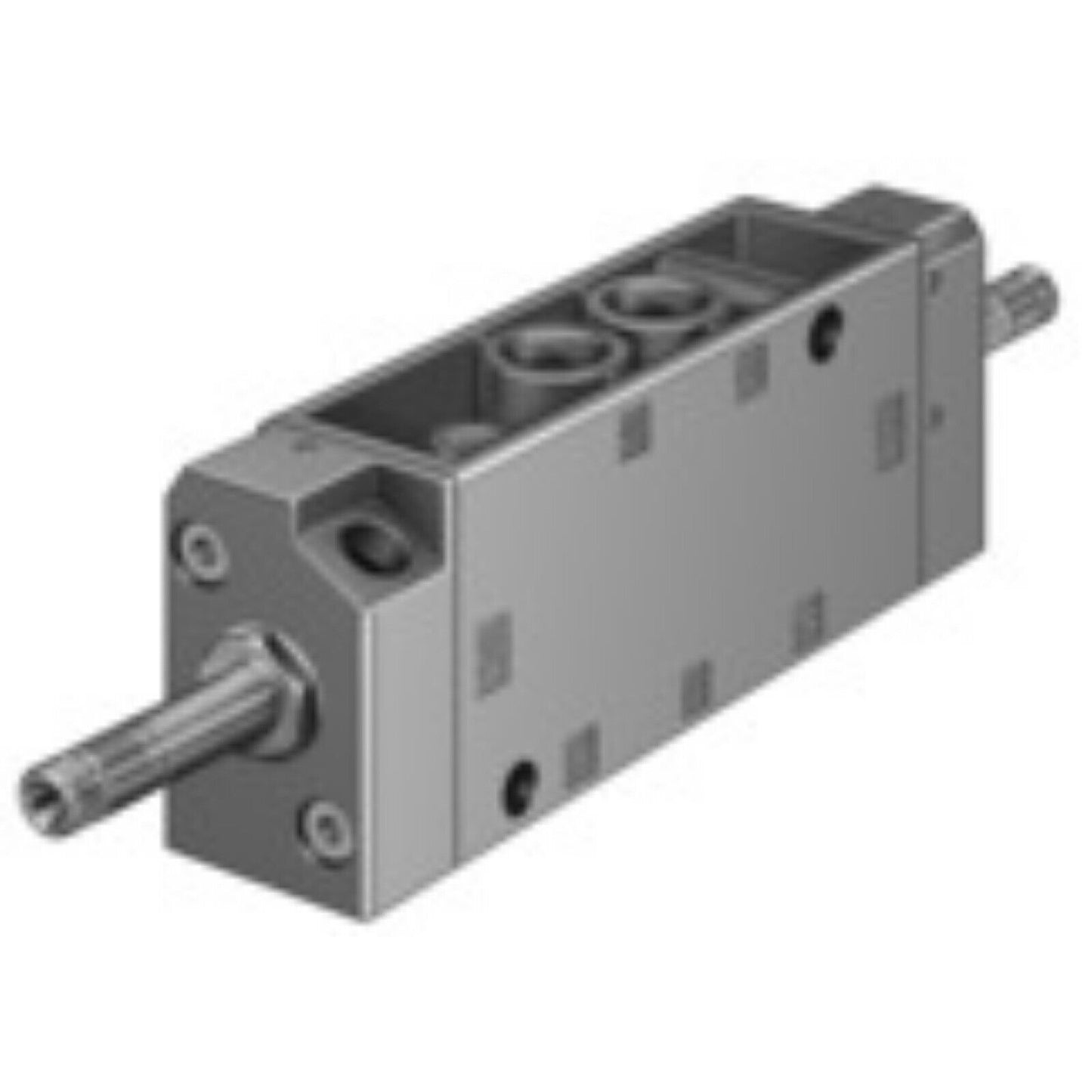Festo JMFH-5-1/4 Solenoid valve, industrial automation component, gray metal body.