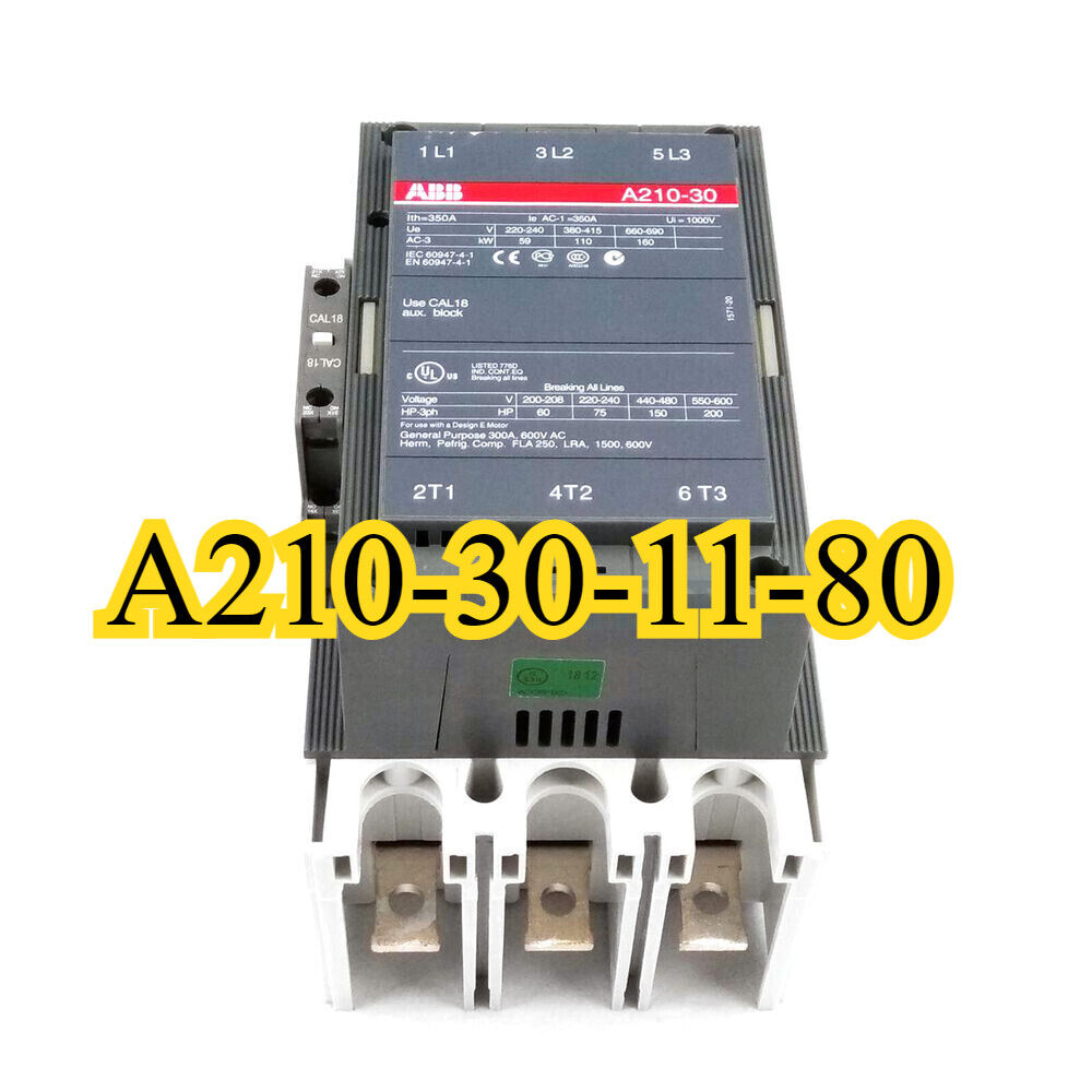 PLC | ABB | A210-30-11 3-Phase Contactor AC24 110V 220-230V 380-400V