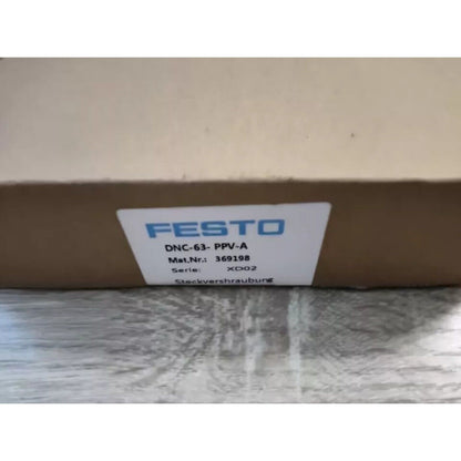 FESTO DNC-63-PPV-A Air Cylinder Maintenance Kit box with product details, industrial automation parts