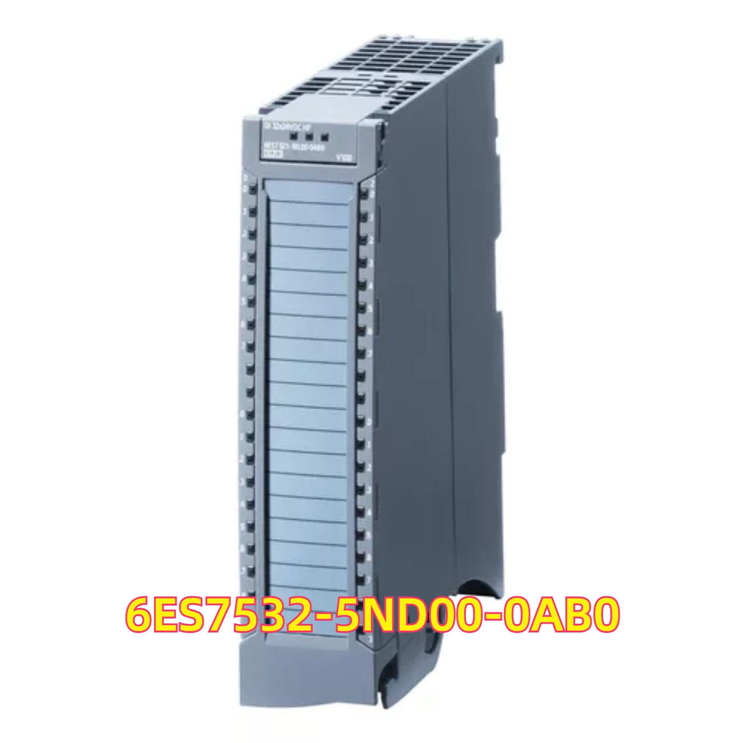 Siemens S7-1500 analog output module 6ES7 532-5ND00-0AB0, gray industrial PLC component