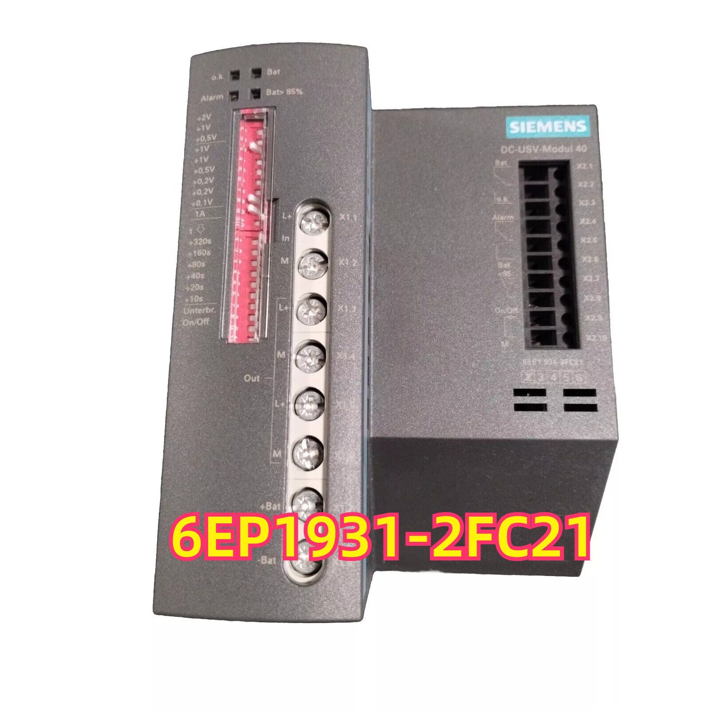Siemens DC UPS Module 6EP1931-2FC21, Industrial Automation Power Supply