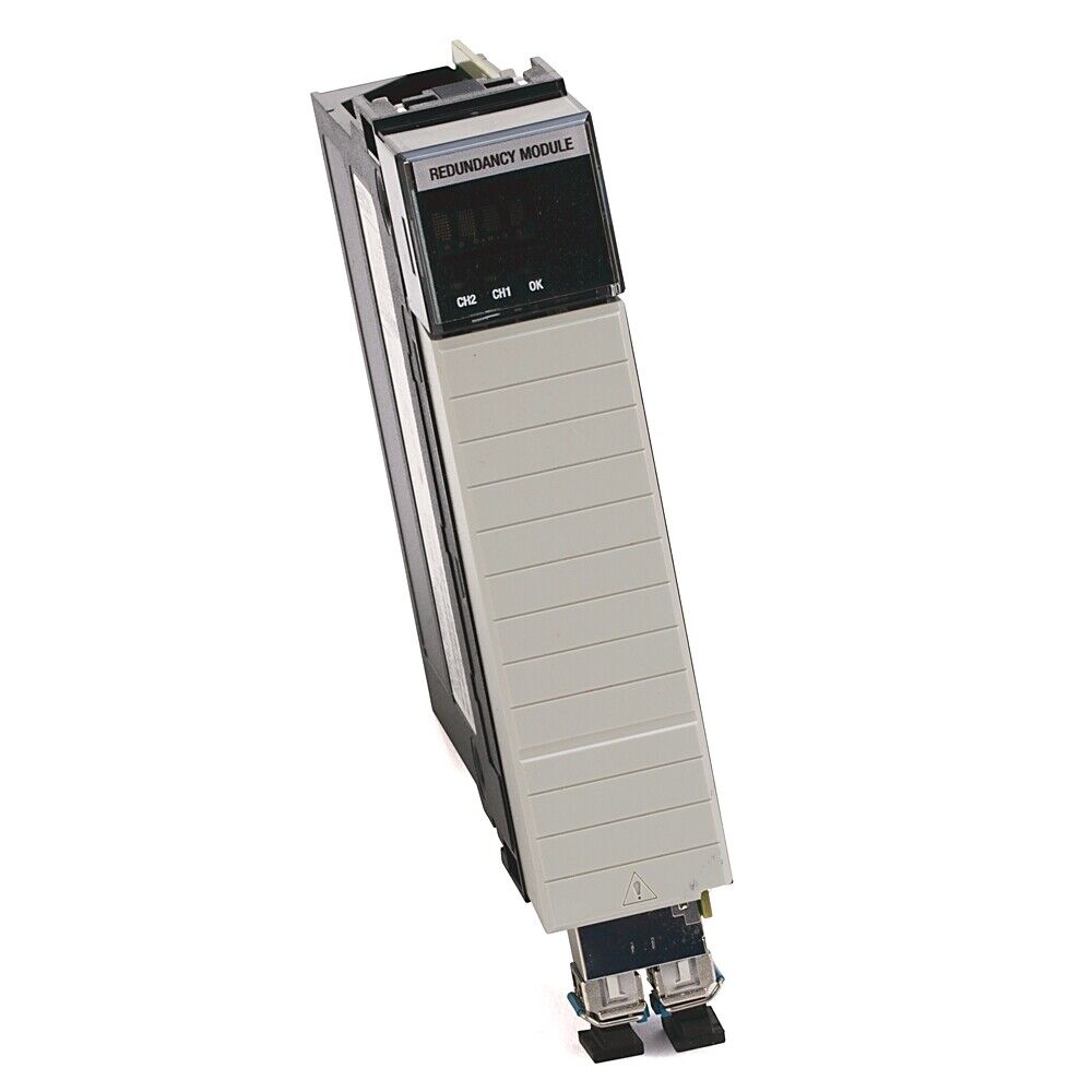 Allen-Bradley 1756-RM2 Redundancy Module. Industrial automation component, with "REDUNDANCY MODULE" display.