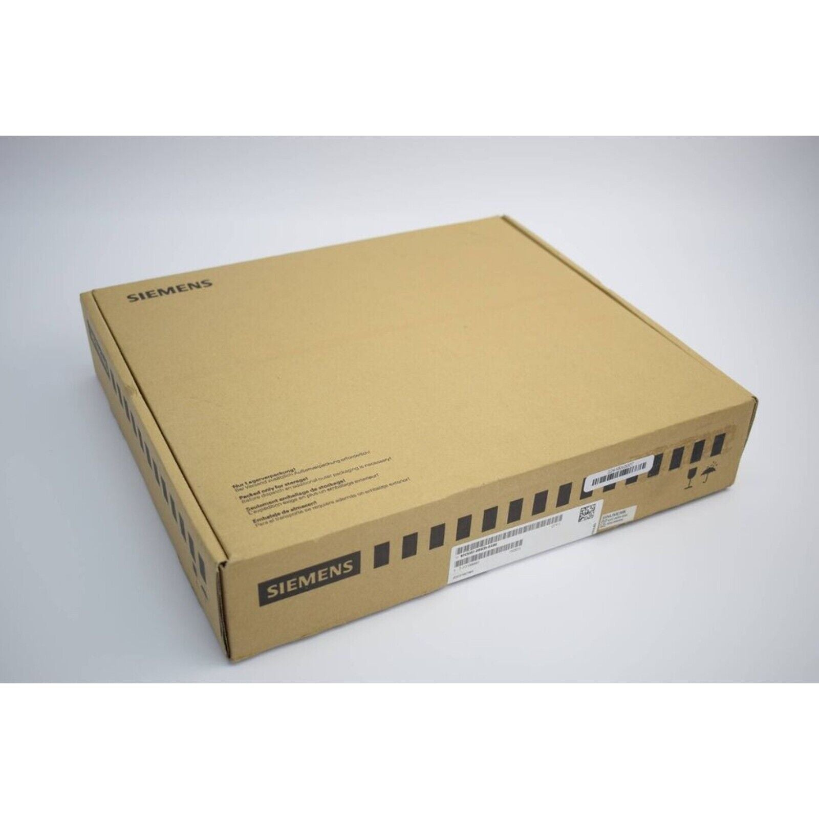 Siemens SINUMERIK 840DDE CNC hardware packaging box, brown cardboard