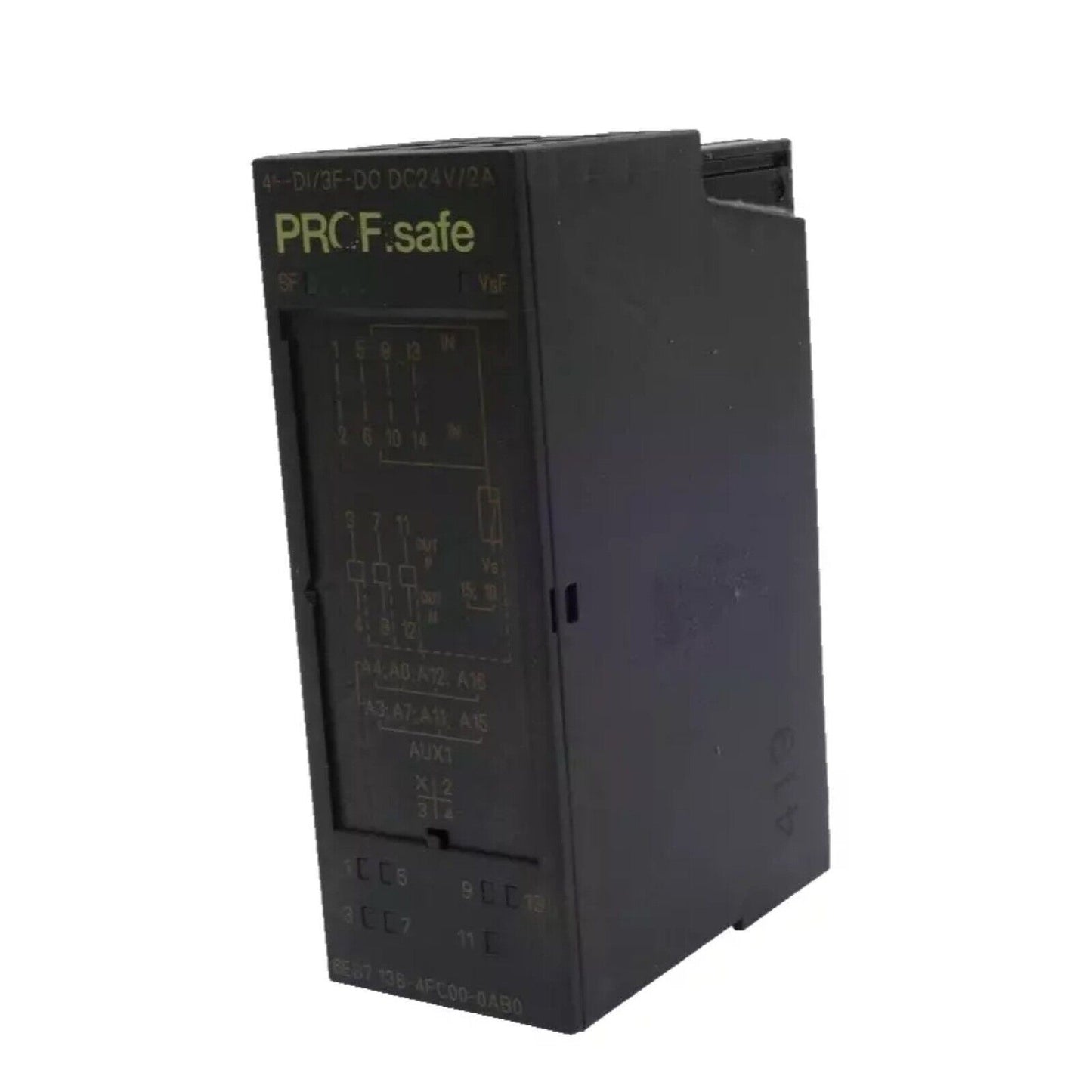 Siemens SIMATIC ET200S DP electronic module 6ES7 138-4FC00-0AB0, PROFIsafe, industrial automation part.