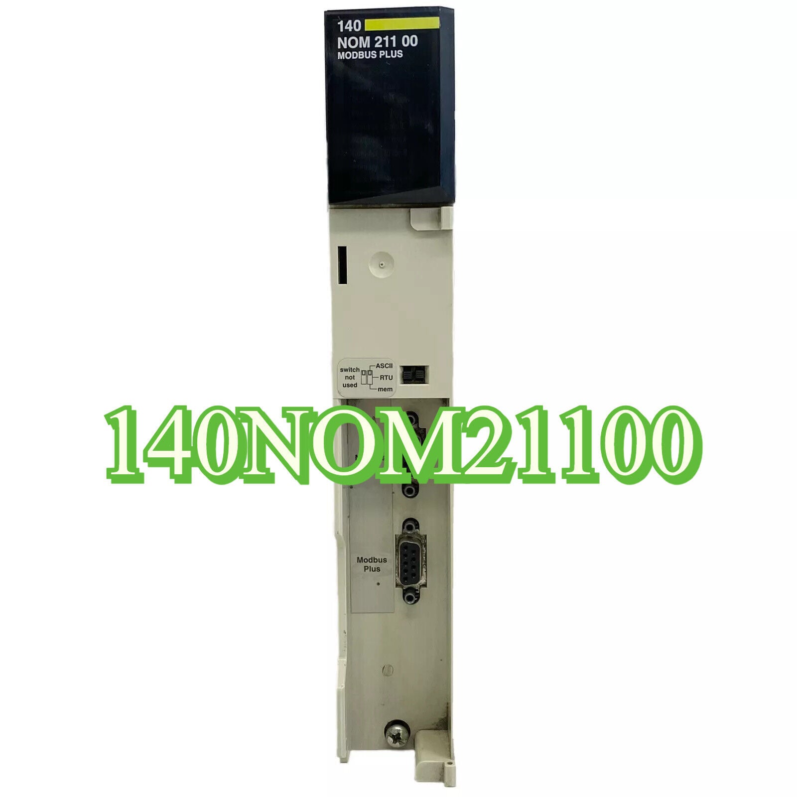 Schneider PLC Module 140NOM21100, Modbus Plus, industrial automation part
