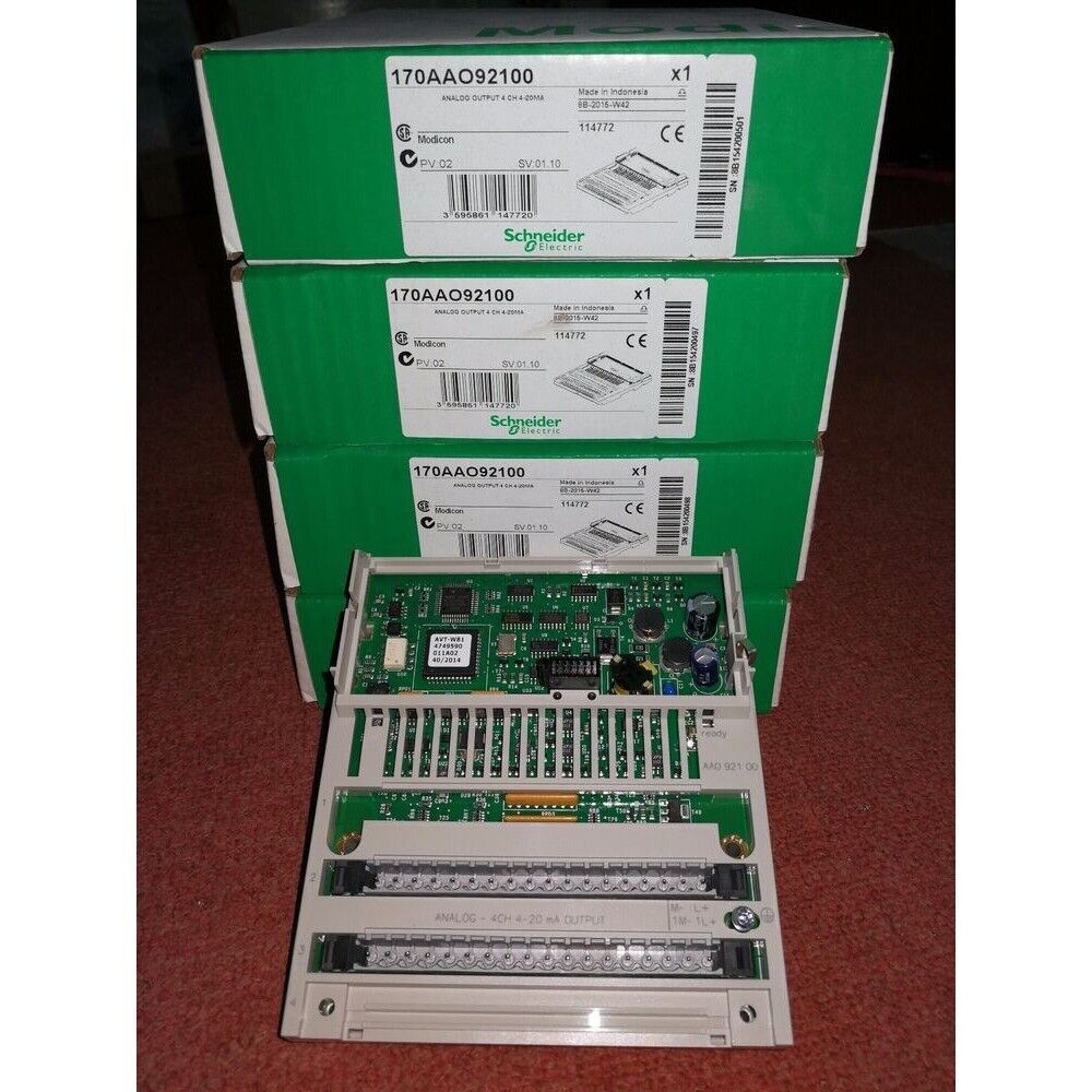 Schneider Electric 170AAO92100 PLC Module, industrial automation part