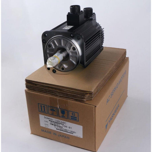 YASKAWA SGMGH-13ACA6C servo motor, black, new in box, MADE IN JAPAN