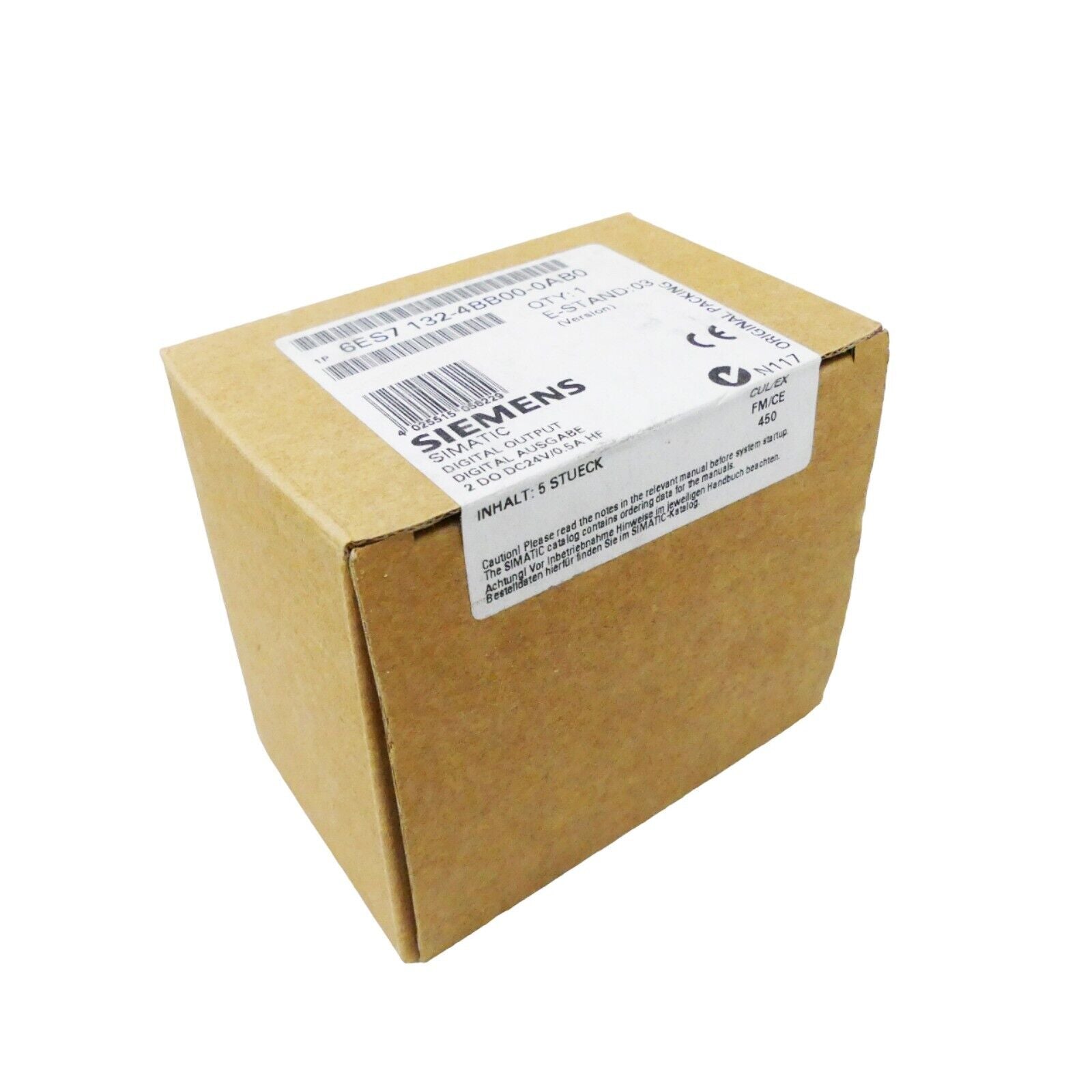 Siemens SIMATIC DP Module 6ES7 132-4BB00-0AB0 in original packaging, digital output module, industrial automation part