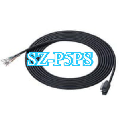 Keyence SZ-P5PS Safety Scanner Cable, black cable with connector.