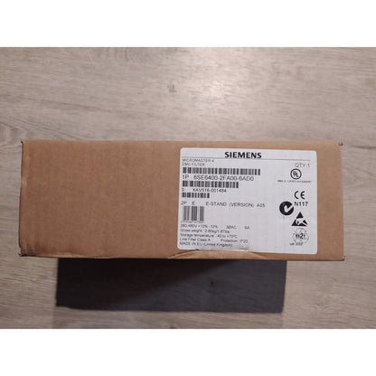 Siemens MICROMASTER 4 EMC Filter 6SE6400-2FA00-6AD0, industrial automation part, Made in EU.