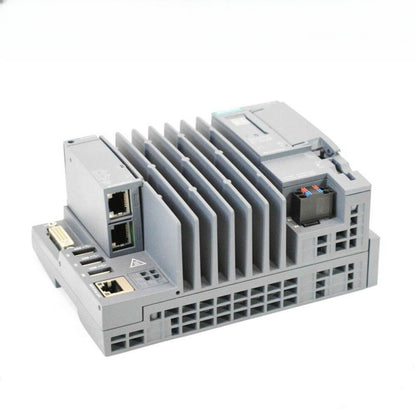 Siemens ET 200SP Open Controller, gray industrial equipment, Ethernet ports, product details