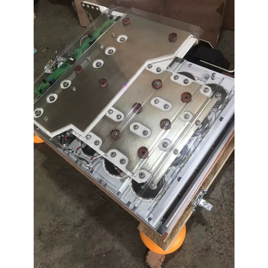 Siemens 6SL3352-1AG34-7EA1 Power Block, industrial automation component, metal and plastic layers, circuit boards.