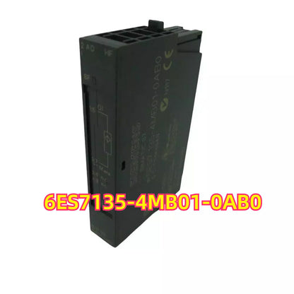 Siemens 6ES7135-4MB01-0AB0 DP Electronics Module ET 200S, Black industrial automation equipment