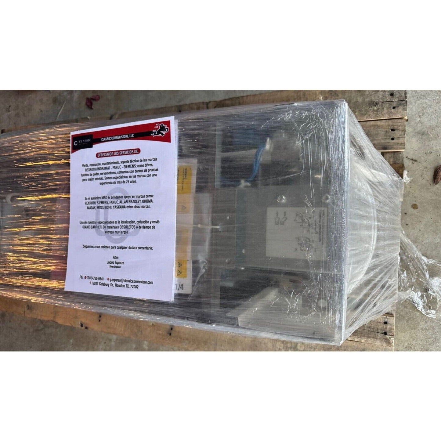 PLC | Siemens | 6SL3330-1TE34-2AA3 S120 BASIC LINE MODULE 6SL3 330-1TE34-2AA3