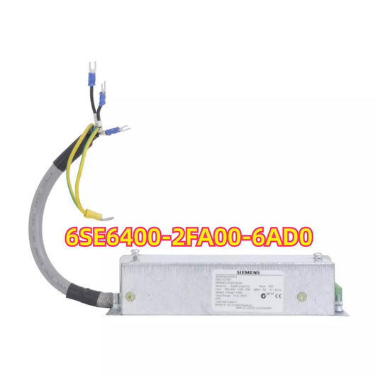 Siemens MICROMASTER 4 EMC filter 6SE6400-2FA00-6AD0 with wiring.