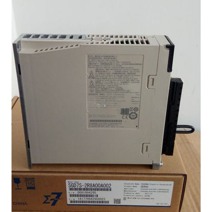 Yaskawa SGD7S-2R8A00A002 Servo Drive, industrial automation part, SERVO label, Expedited Shipping.